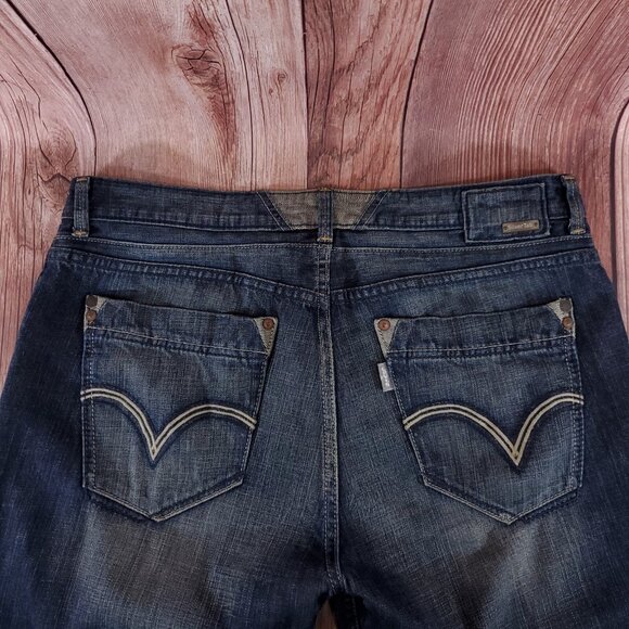 *READ* Levis Silvertab Mens Size 36X33 Bootcut Blue Denim Jeans Cotton - Picture 7 of 12